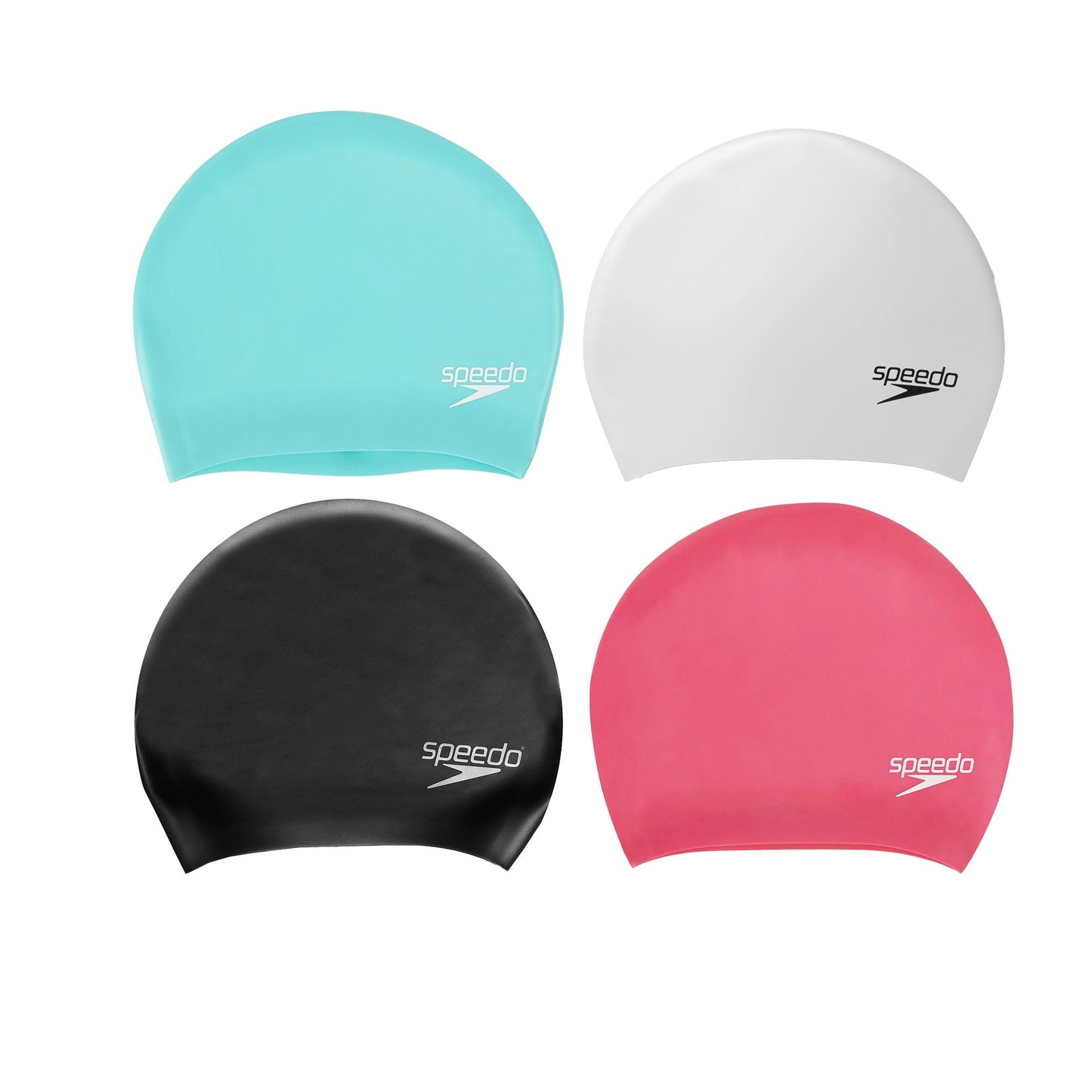 Speedo Long Hair Silicone Cap - Adult
