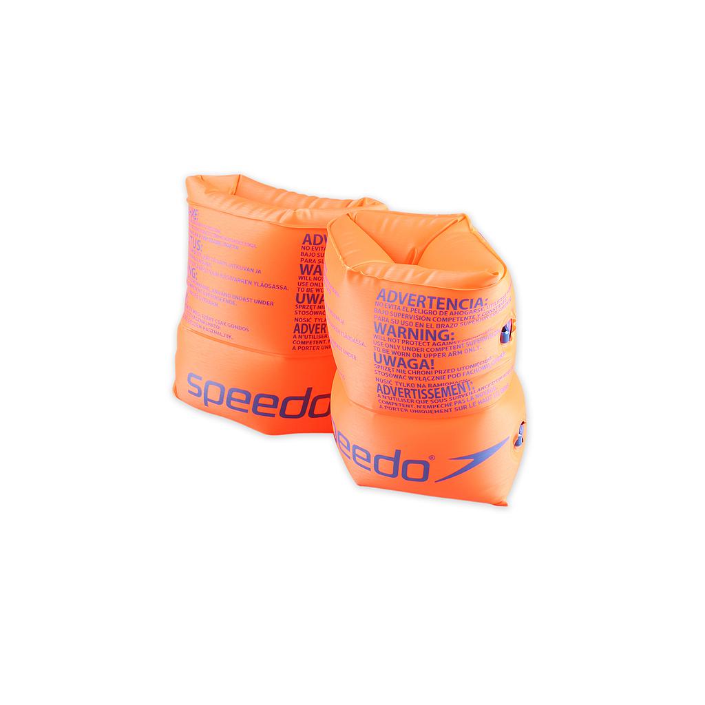Speedo Rollup Junior Armbands - Orange - 2-12 Years