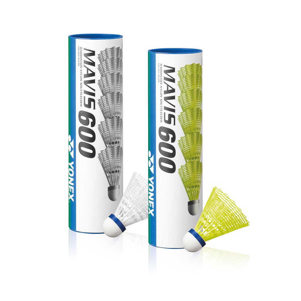 Yonex Mavis 600 Shuttles (Tube of 6)