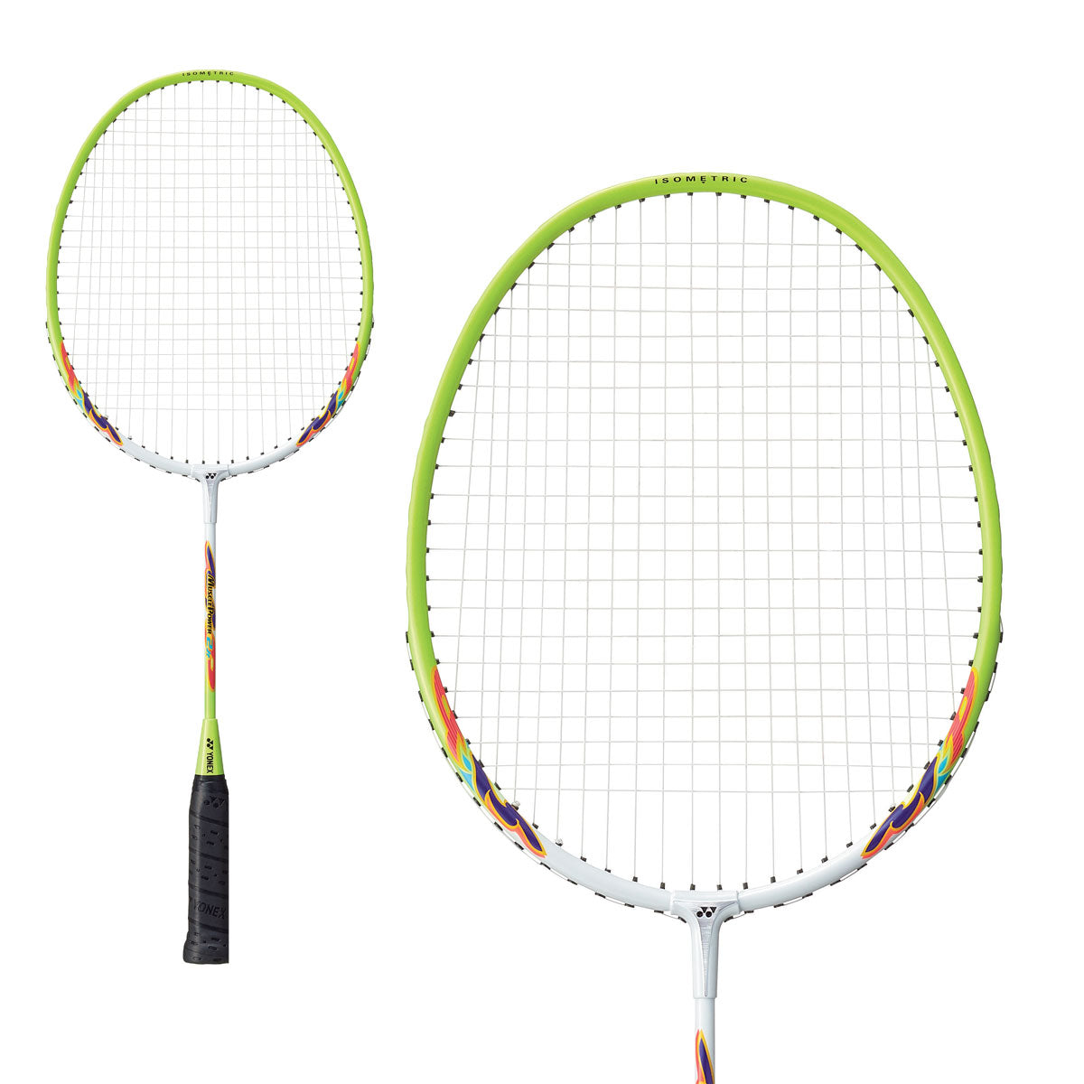 Yonex Muscle Power 2 Junior Badminton Racket - White/Yellow