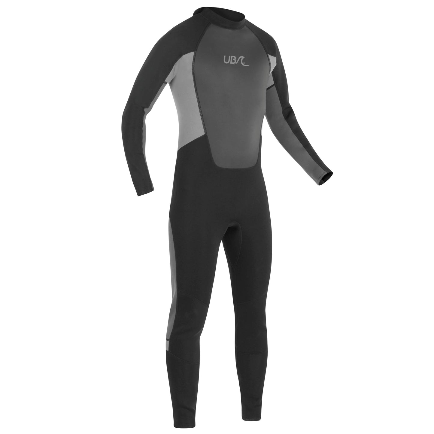 UB Mens Blacktip Mono Long Wetsuit - Black/Grey