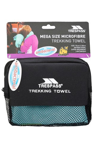 Trespass Antibacterial Towel - Blue
