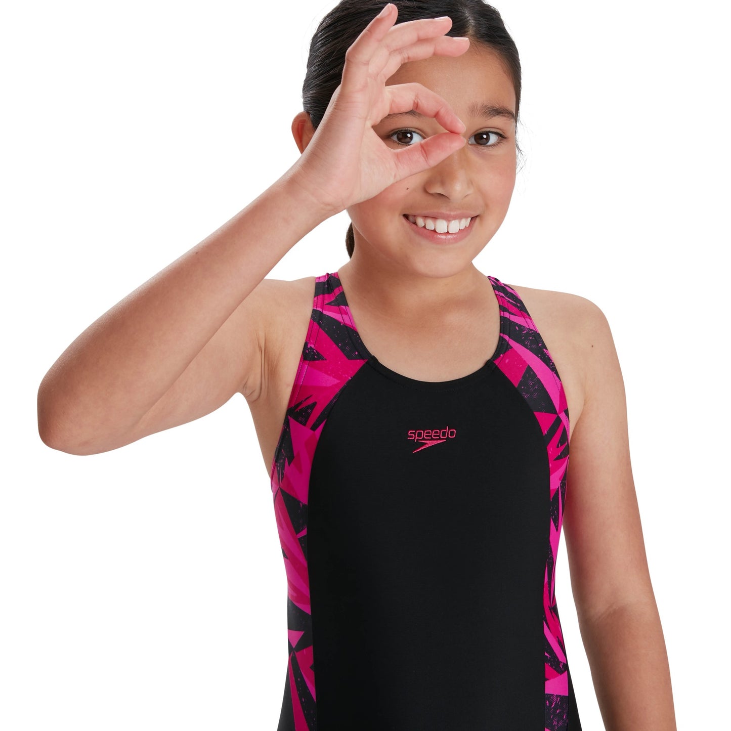 Speedo HyperBoom Splice Muscleback Junior Swimsuit - 5-6 Years / 24"