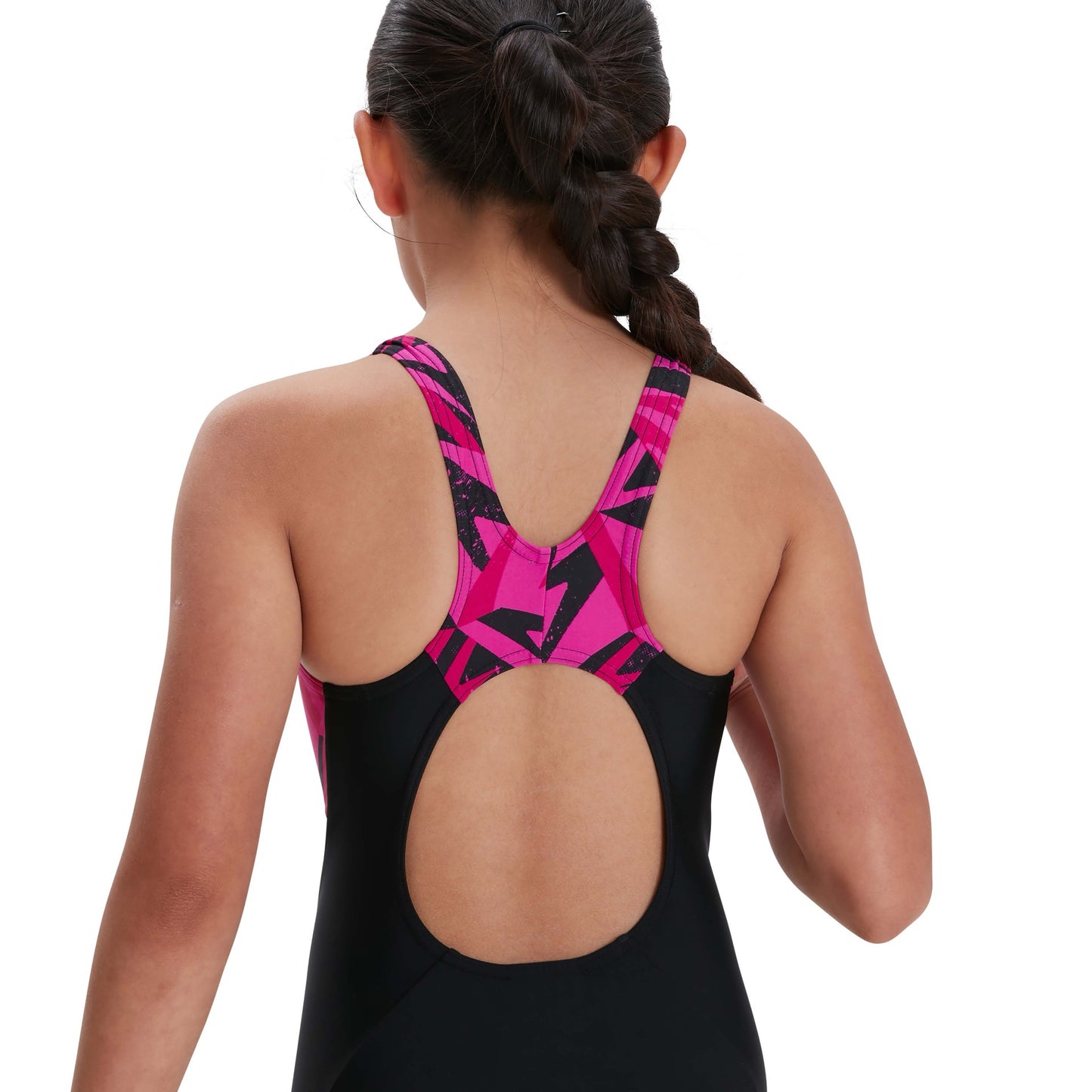 Speedo HyperBoom Splice Muscleback Junior Swimsuit - 5-6 Years / 24"