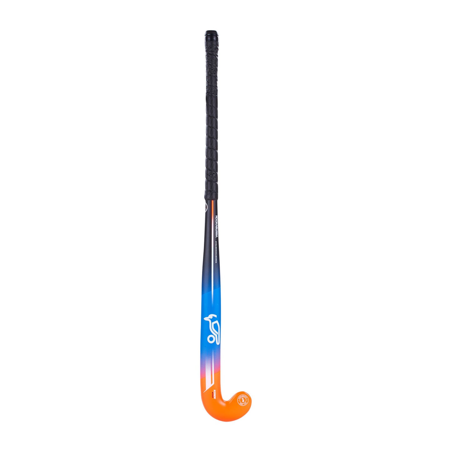 Kookaburra Siren Wooden Hockey Stick - Black/Blue/Orange