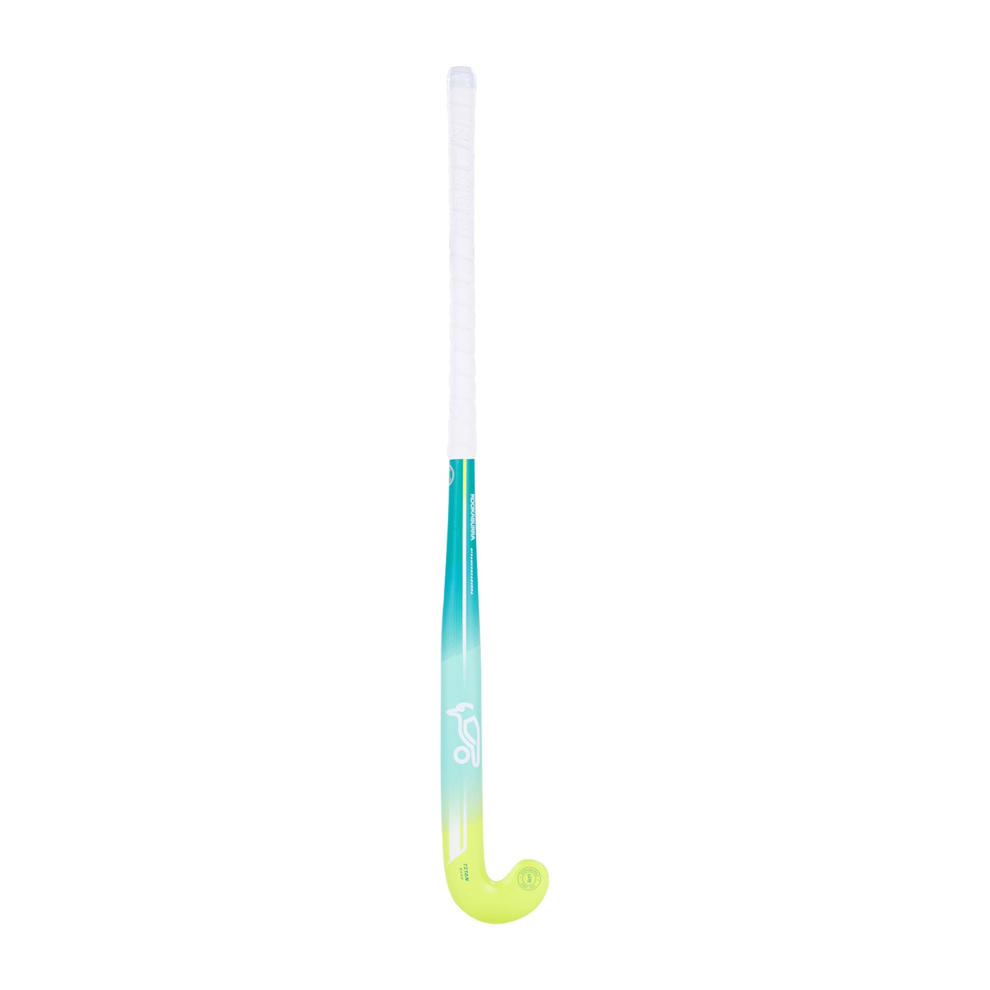 Kookaburra Titan Wooden Hockey Stick - Blue/Yellow