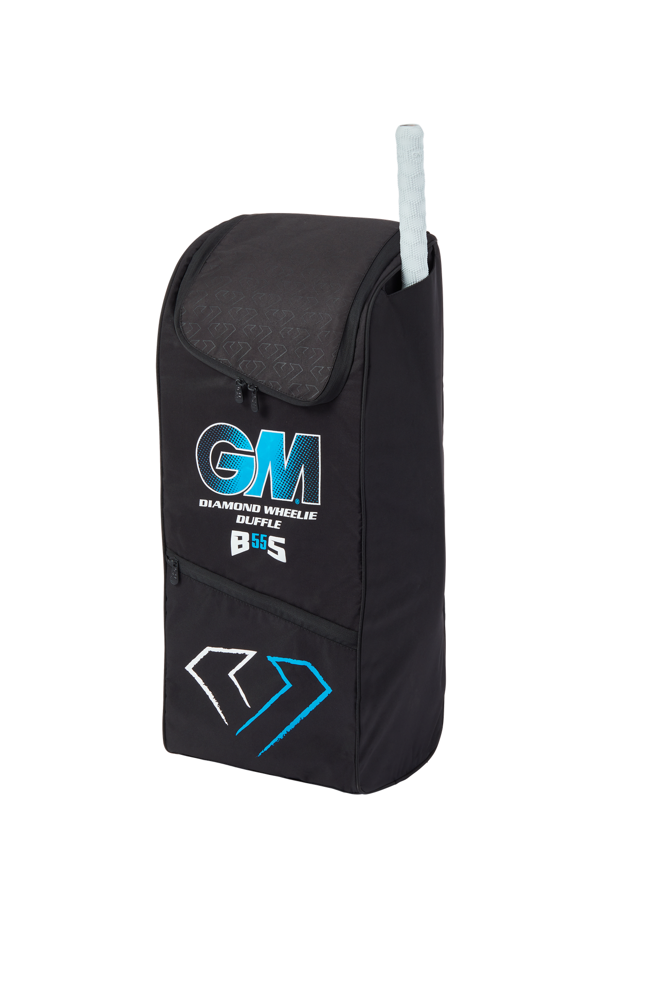 Gunn and Moore Diamond 606 Wheelie Duffle Bag - Black/Blue