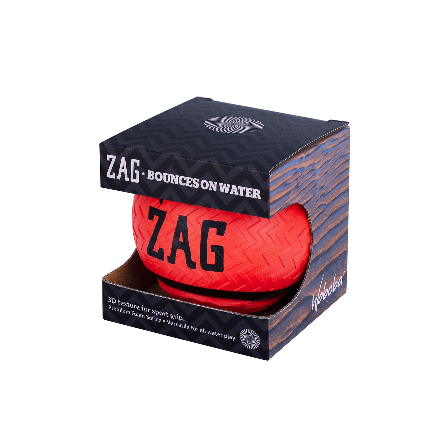 Waboba Zag Ball - Assorted - Ball Size 80mm