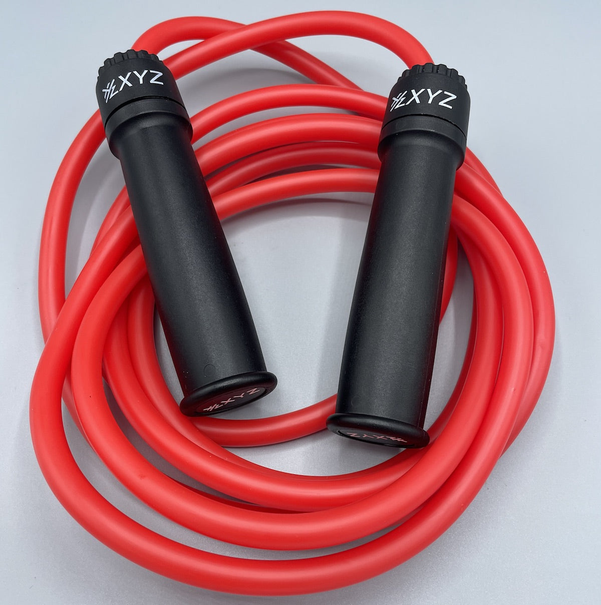 XYZ X5 Undisputed Adjustable Ball Bearing Muay Thai Rope - Black/Red