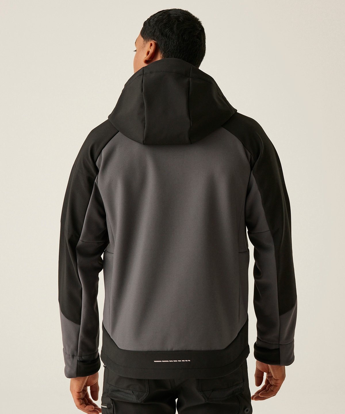 Regatta Professional RG630 4-Tex stretch 3-layer softshell jacket - Slate Grey/Black