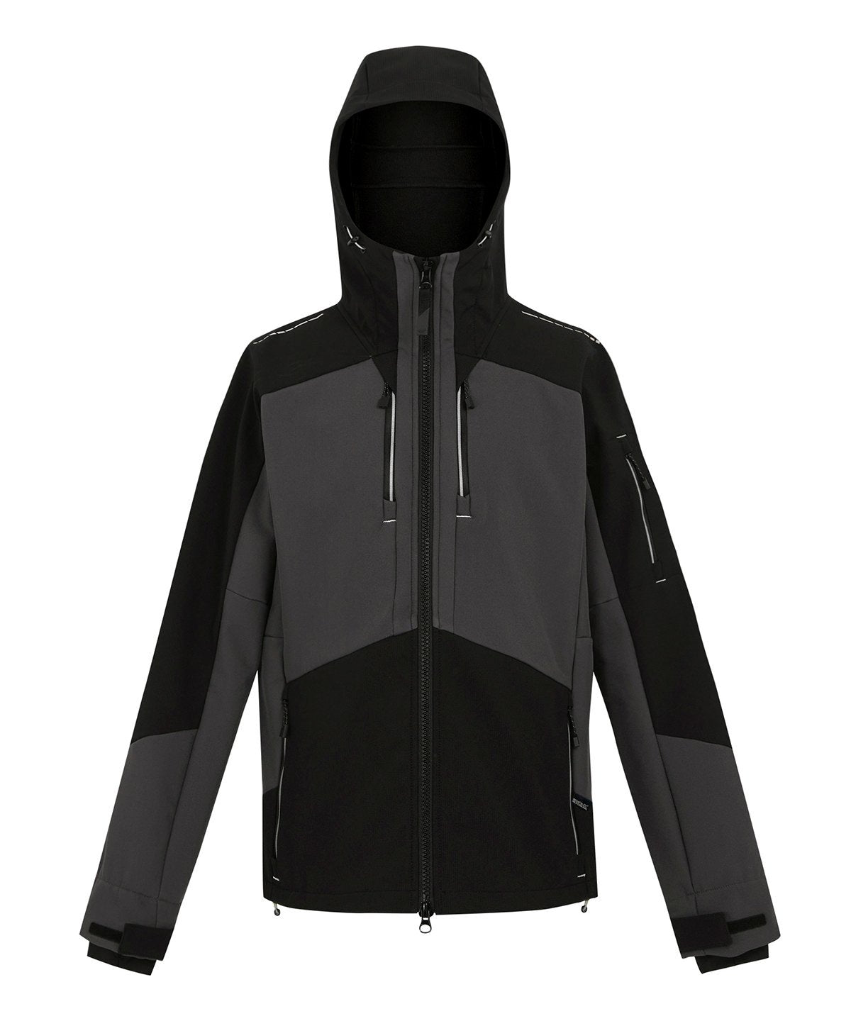Regatta Professional RG630 4-Tex stretch 3-layer softshell jacket - Slate Grey/Black