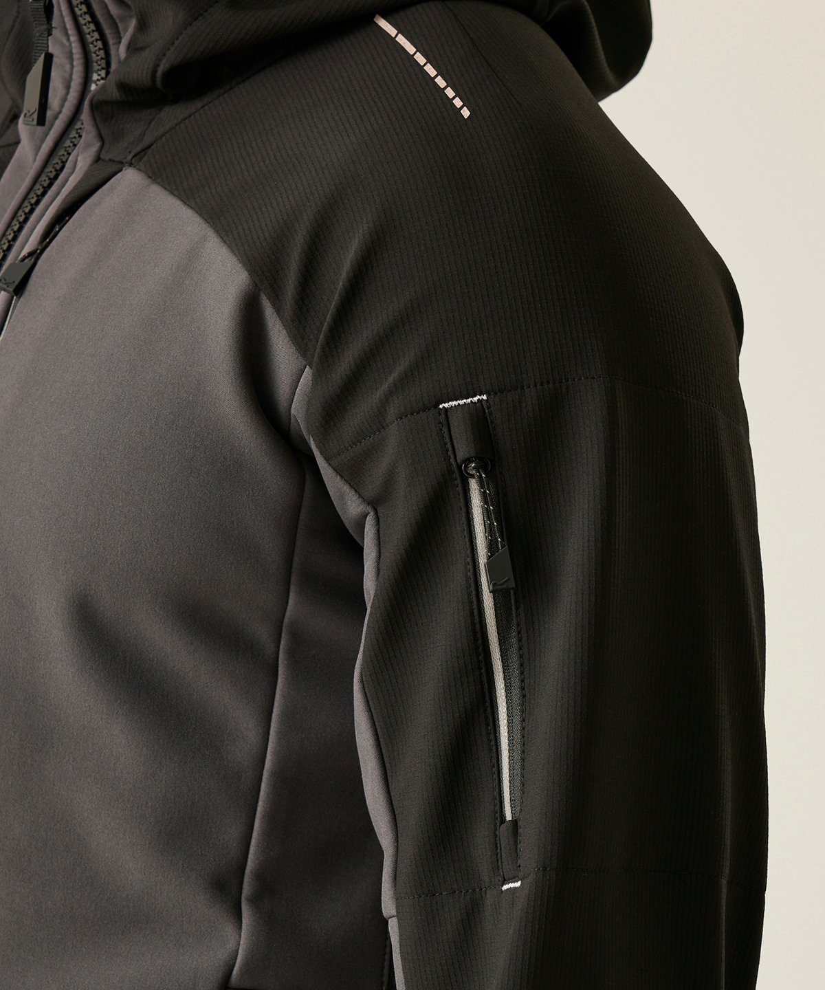 Regatta Professional RG630 4-Tex stretch 3-layer softshell jacket - Slate Grey/Black