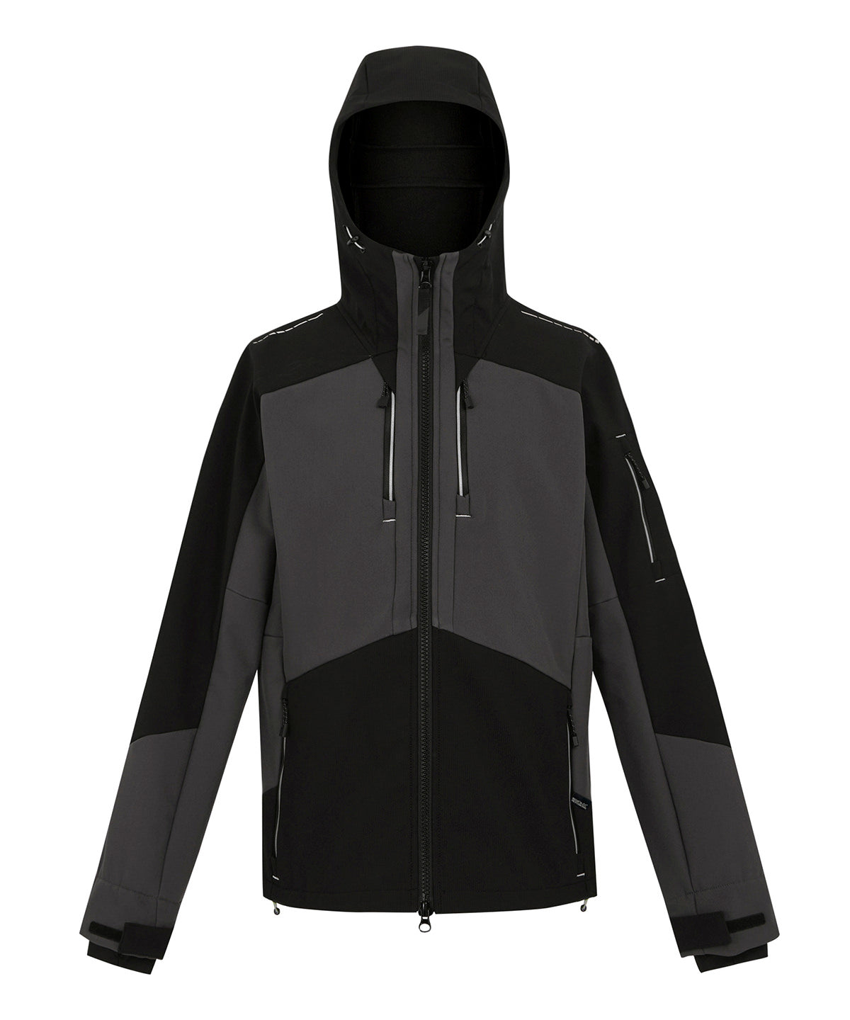 Regatta Professional RG630 4-Tex stretch 3-layer softshell jacket - Slate Grey/Black