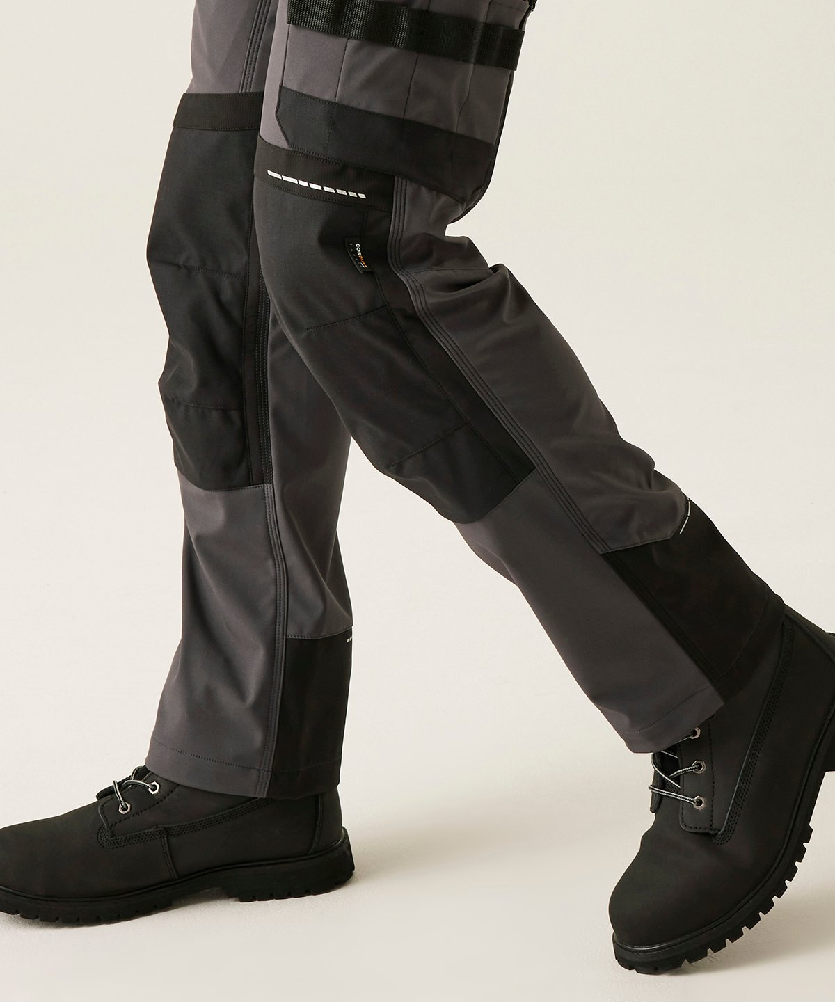 Regatta Professional RG632 4-Tex stretch holster trousers - Slate Grey/Black