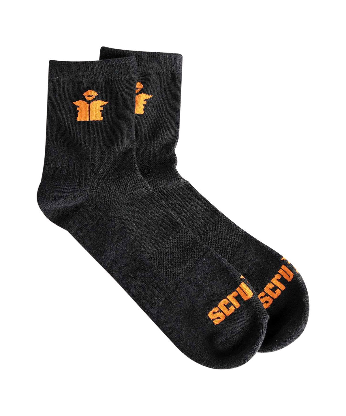 Scruffs SH052 Worker lite socks (3-pack) - Black
