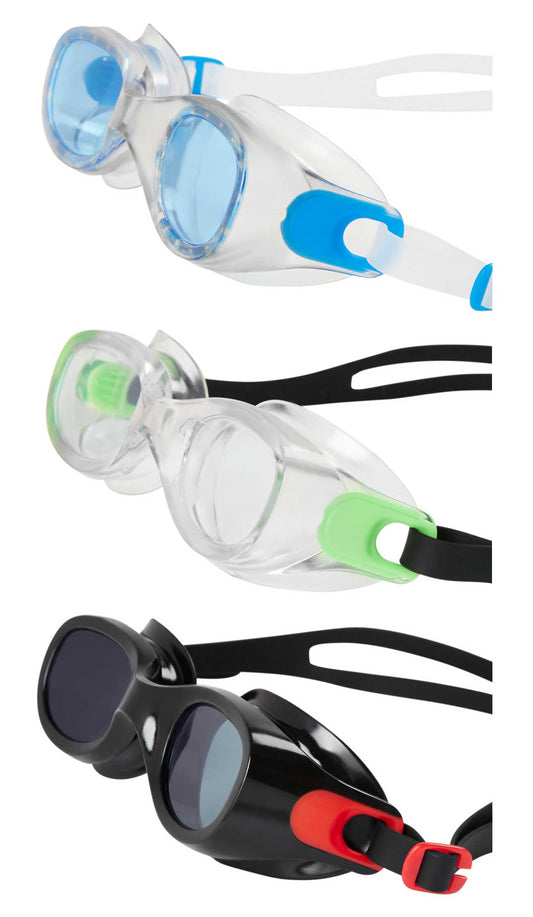 Speedo Futura Classic Goggles - Adult - Clear/Blue