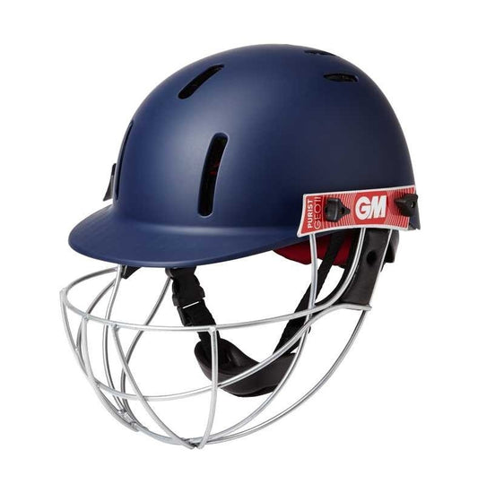 Gunn and Moore Purist Geo II Cricket Helmet - Adult - Navy