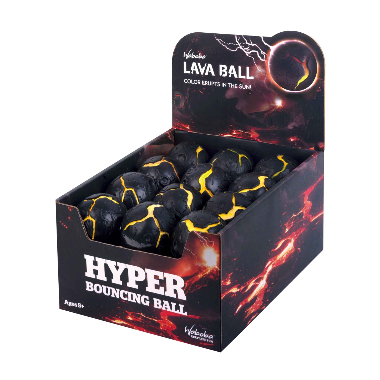 Waboba Lava Ball - Ball Size 63mm - Lava Grey
