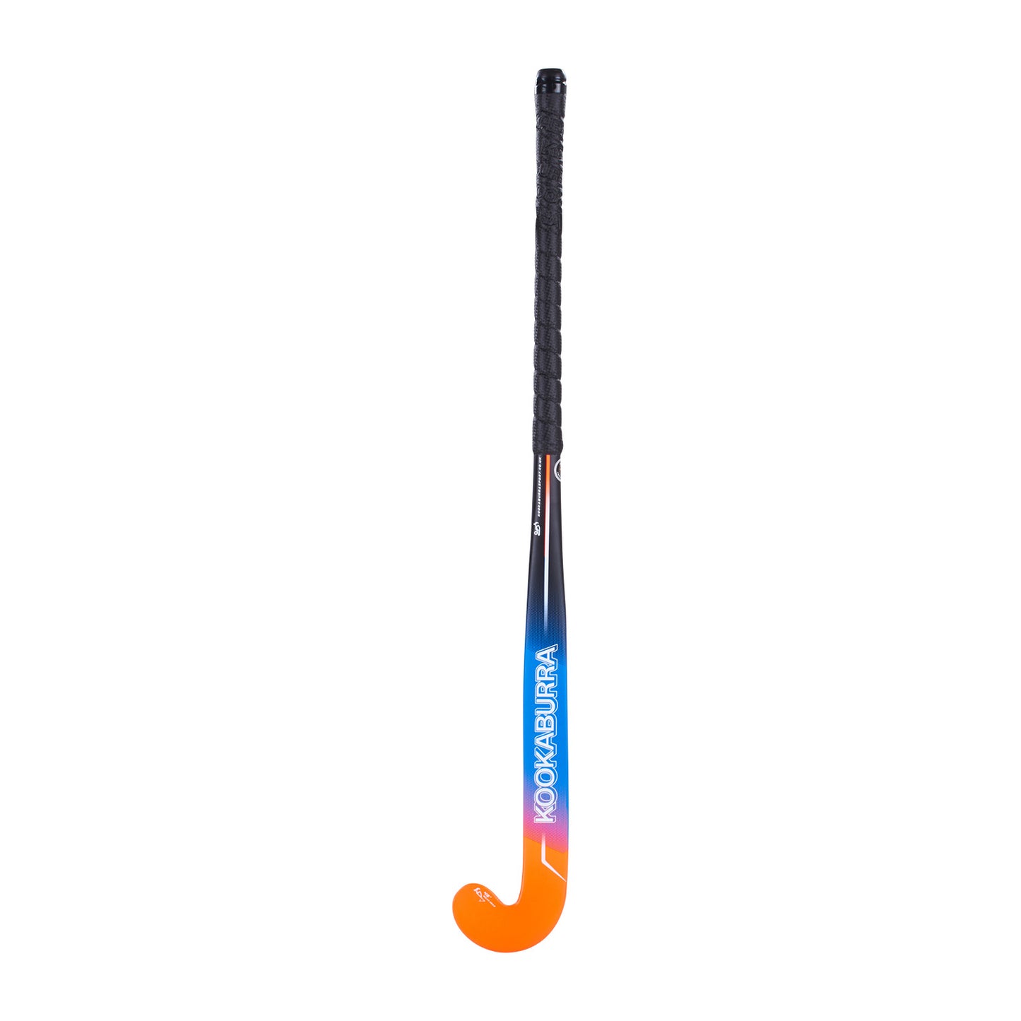 Kookaburra Siren Wooden Hockey Stick - Black/Blue/Orange