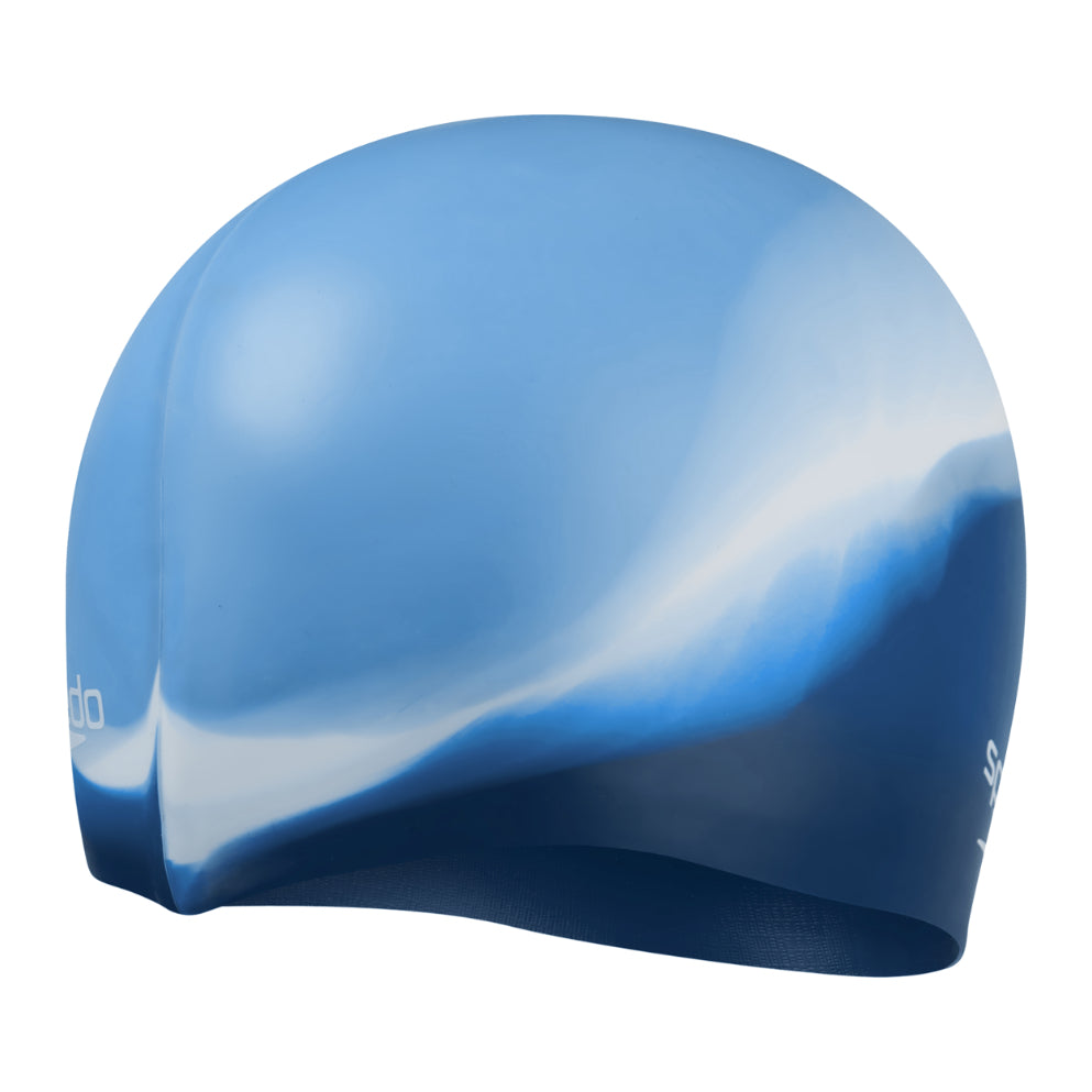 Speedo Multi Colour Silicone Cap - Blue/Purple