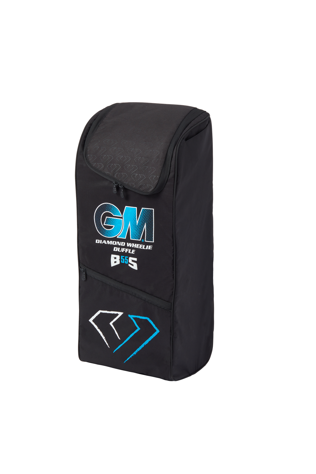 Gunn and Moore Diamond 606 Wheelie Duffle Bag - Black/Blue