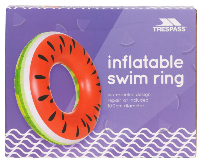 Trespass Inflatable Swim Ring - Watermelon