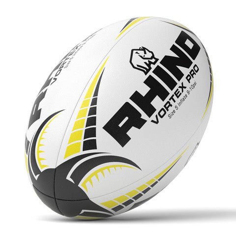 Rhino Vortex Pro Match Rugby Ball - Size 5