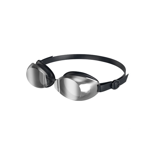 Speedo Jet 2.0 Mirror Goggles - Adult - Black/Chrome