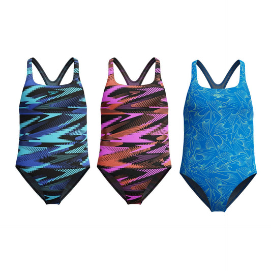 Speedo Hyperboom Allover Medalist Teen Swimsuit