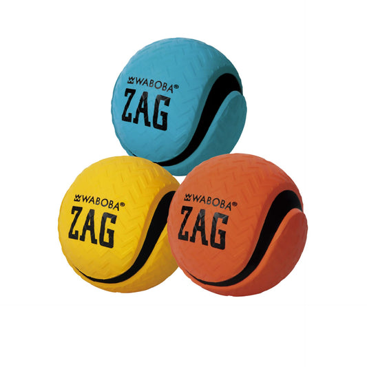 Waboba Zag Ball - Assorted - Ball Size 80mm