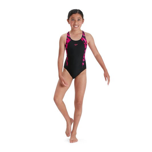 Speedo HyperBoom Splice Muscleback Junior Swimsuit - 5-6 Years / 24"