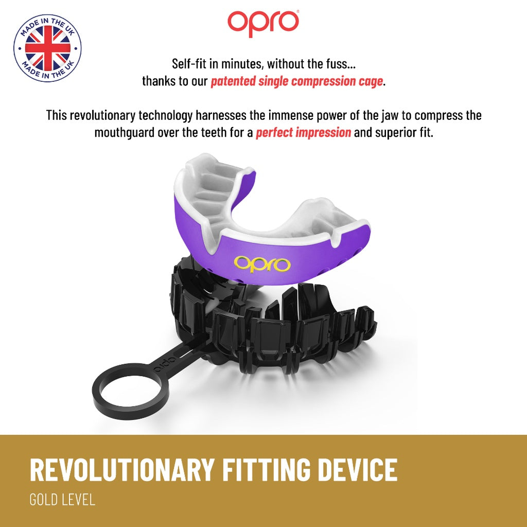 OPRO Self-Fit GEN5 Gold Mouthguard