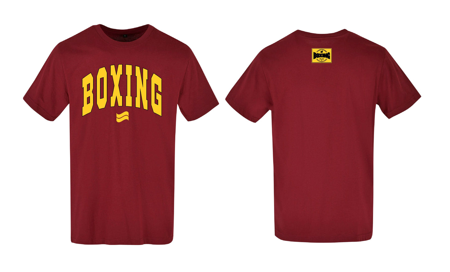 Seer Boxing Tee - Burgundy