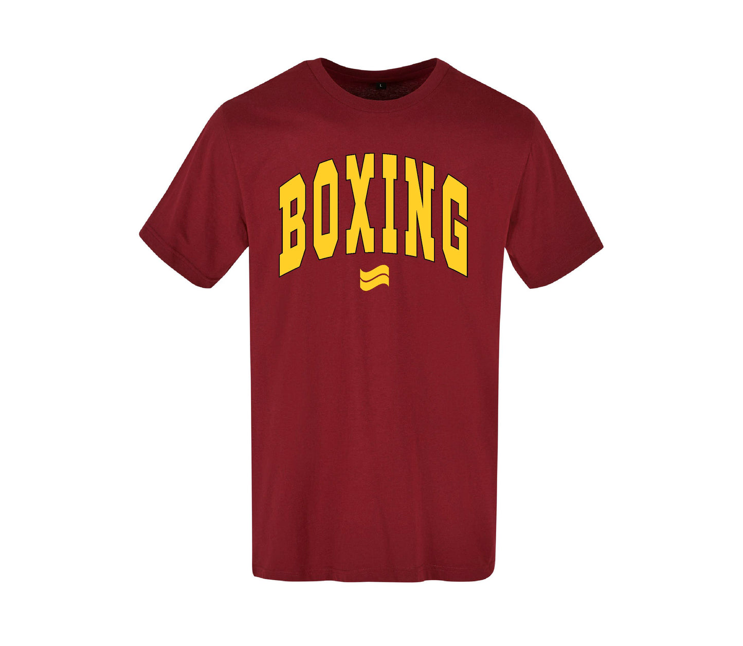 Seer Boxing Tee - Burgundy