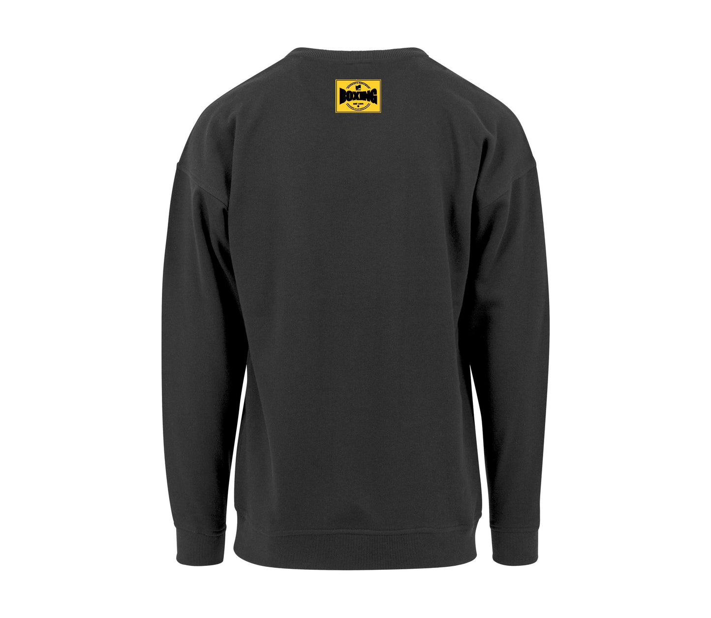 Seer Boxing Crew Neck Sweat Shirt - Black