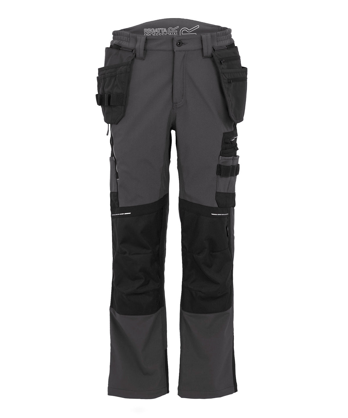 Regatta Professional RG632 4-Tex stretch holster trousers - Slate Grey/Black