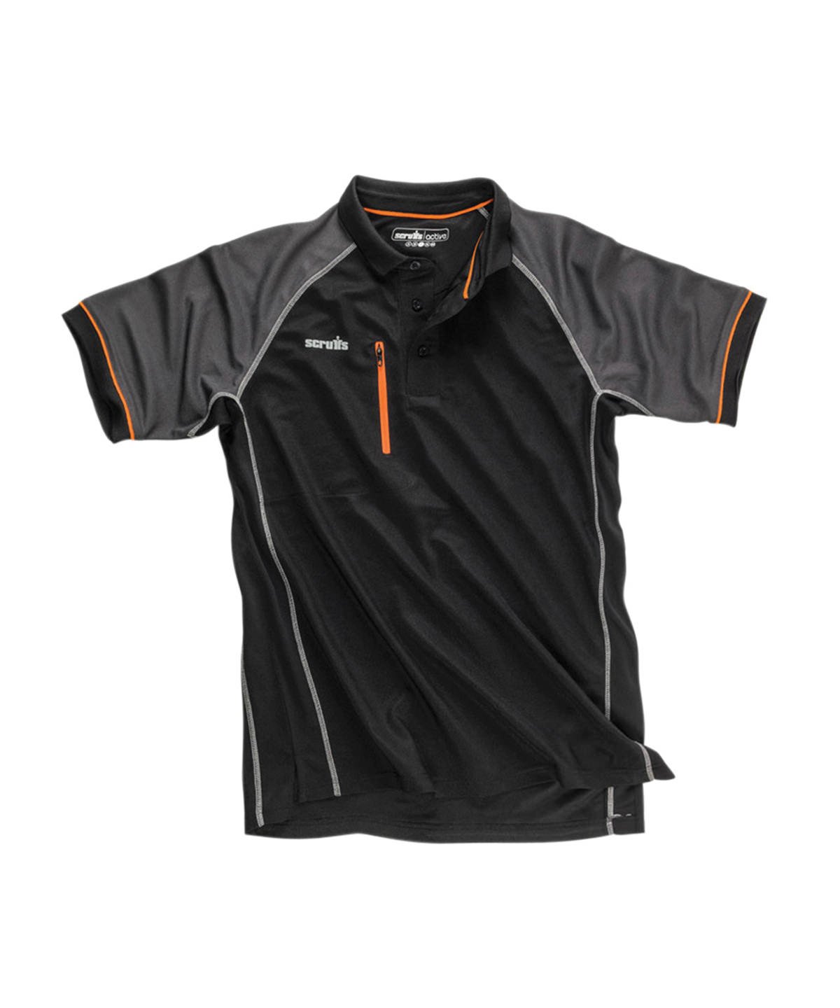 Scruffs SH020 Trade active polo - Black