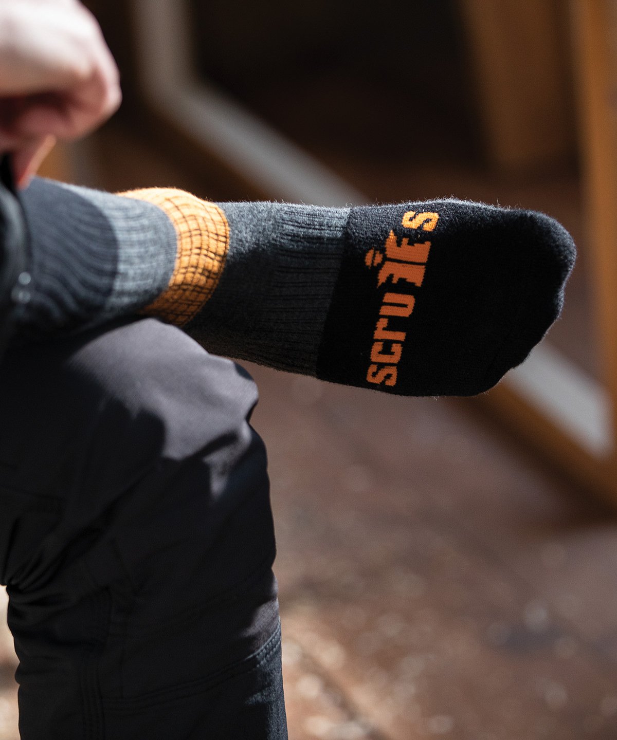 Scruffs SH030 Trade socks (3-pack) - Black