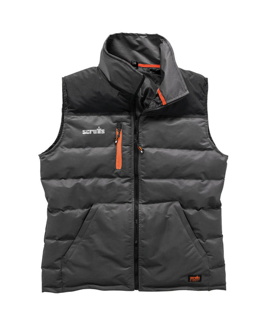 Scruffs SH050 Worker bodywarmer - Charcoal