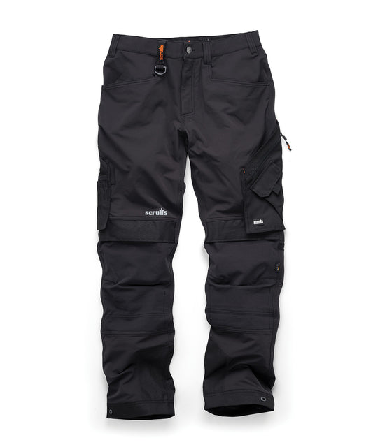 Scruffs SH071 Pro Flex Plus Trousers - Black