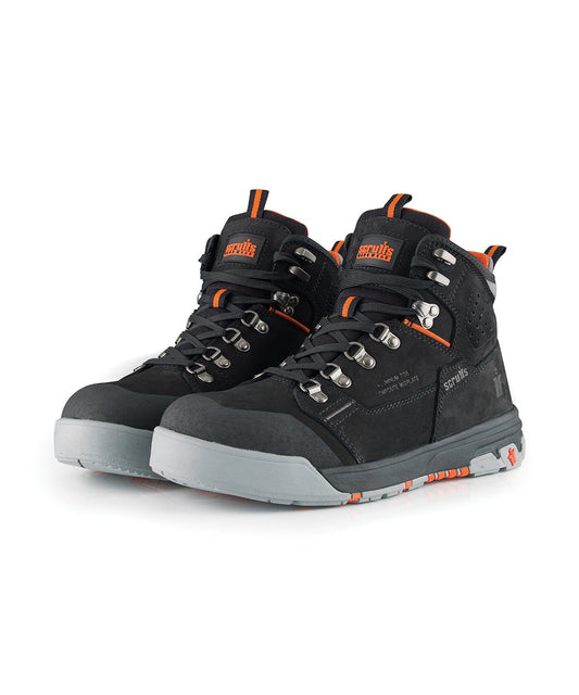 Scruffs SH081 Hydra safety boots - Black